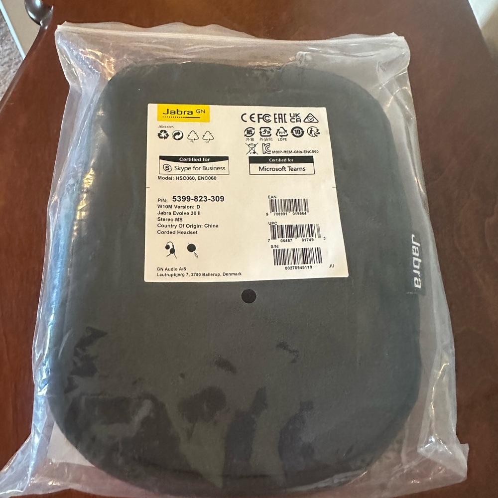NWT - Jabra Evolve 30 II Headphones
